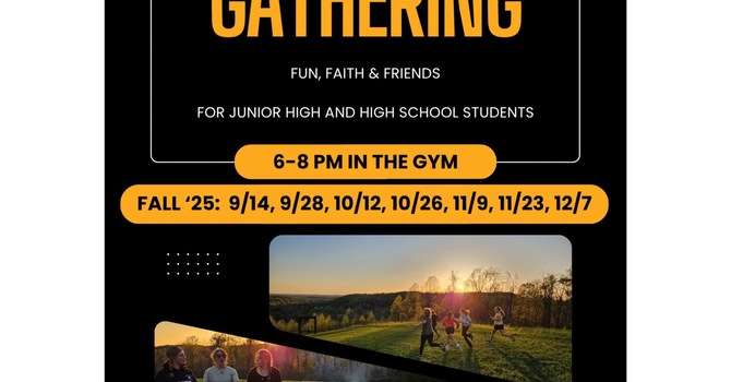 Sunday Youth Gatherings