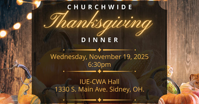 Churchwide Thanksgiving Dinner