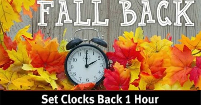 Set Your Clocks Back image