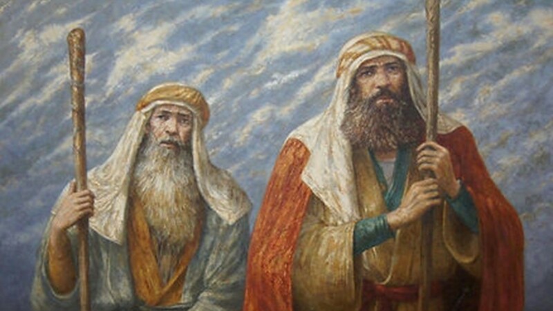 God Sends Moses and Aaron