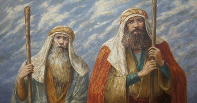 God Sends Moses and Aaron