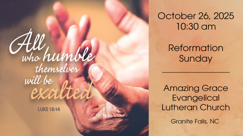 Reformation Sunday
