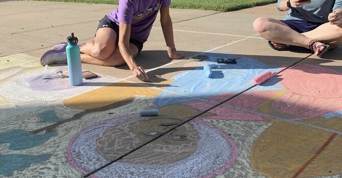 Chalk the Walk & All Saints