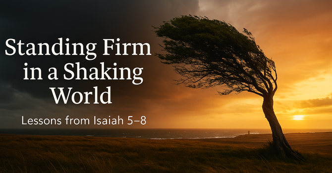  Standing Firm in a Shaking World image