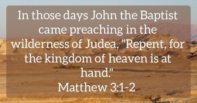 "Repentance Opens the Kingdom"