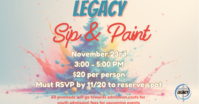 Legacy Sip & Paint Fundraiser