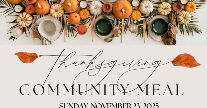 Thanksgiving Community Meal
