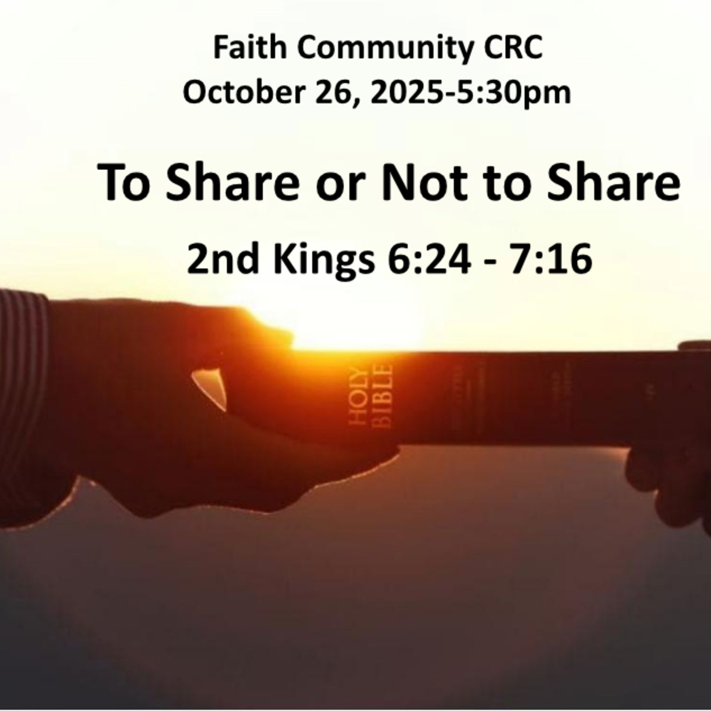 “To Share Or Not To Share” “To Share Or Not To Share”