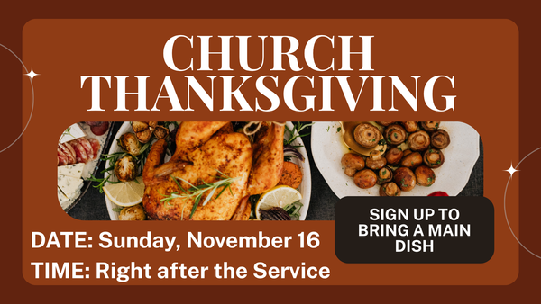Church Thanksgiving Meal