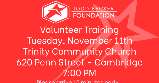 Todd Becker Volunteer Training