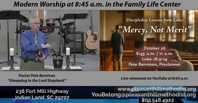 Mercy, Not Merit