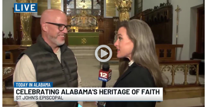 Stained Glass Book on WSFA