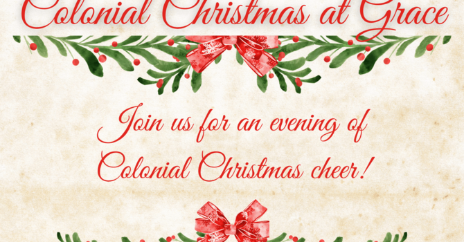 Colonial Christmas at Grace