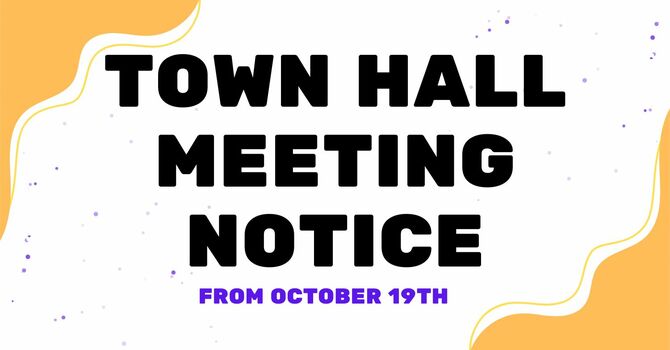 Town Hall Notice