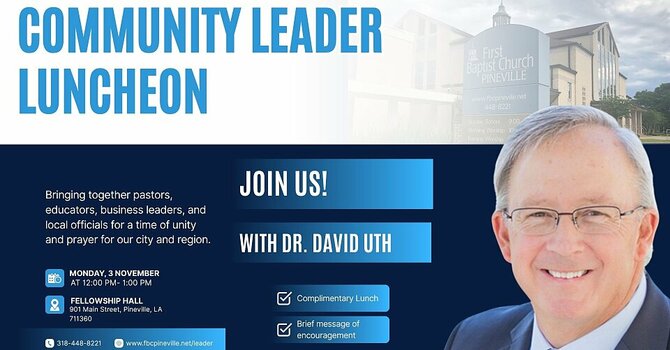 Community Leader Luncheon