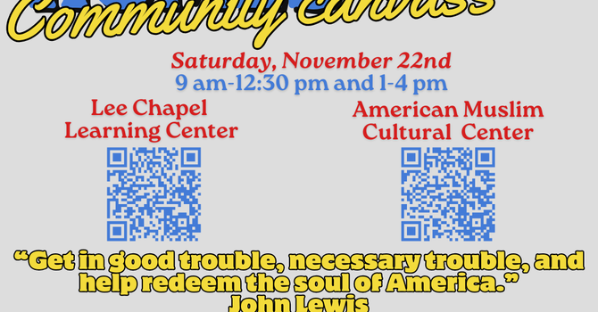 Canvassing Opportunity- Congressional District 7