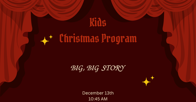 Kid's Christmas Program