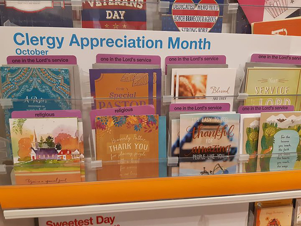 Clergy appreciation month