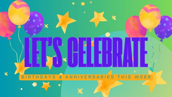 Let's Celebrate!