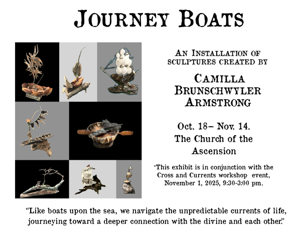 Journey Boats Exhibit by Camilla Armstrong