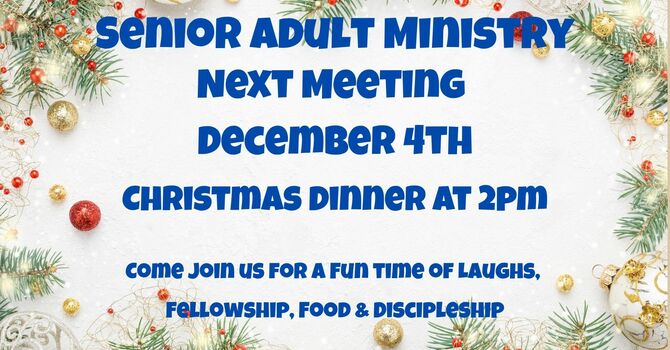 Senior Adult Ministry