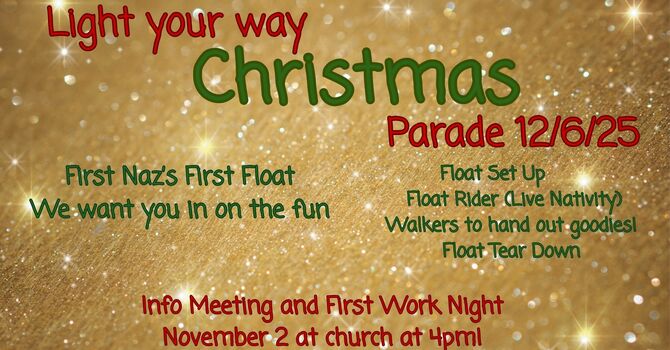 Light Your Way Christmas Parade Float