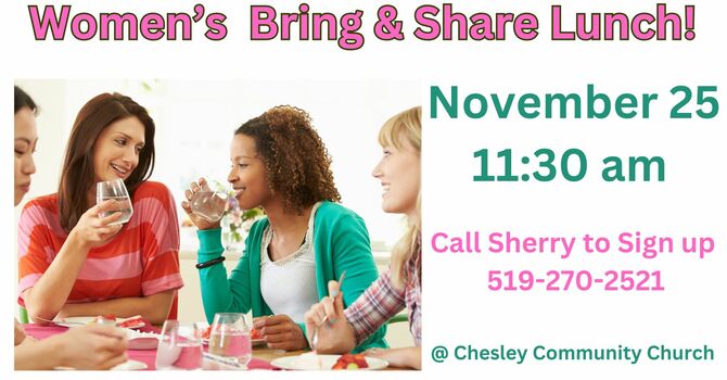 Women's Bring & Share Lunch