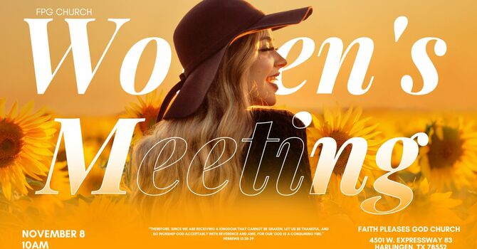 FPG Women's Meeting | Reunión de mujeres