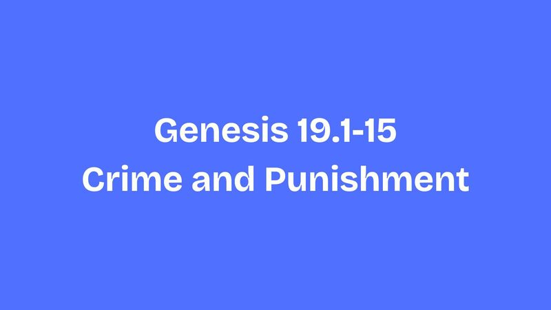 Crime and Punishment