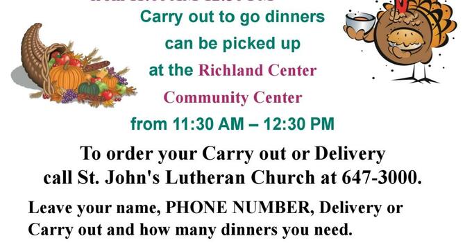 Community Thanksgiving Dinner image