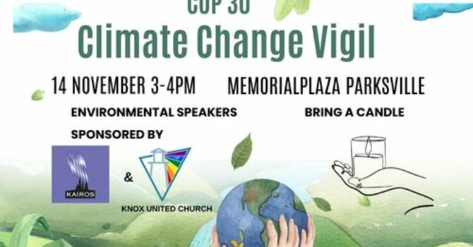 COP30 Climate Change Vigil