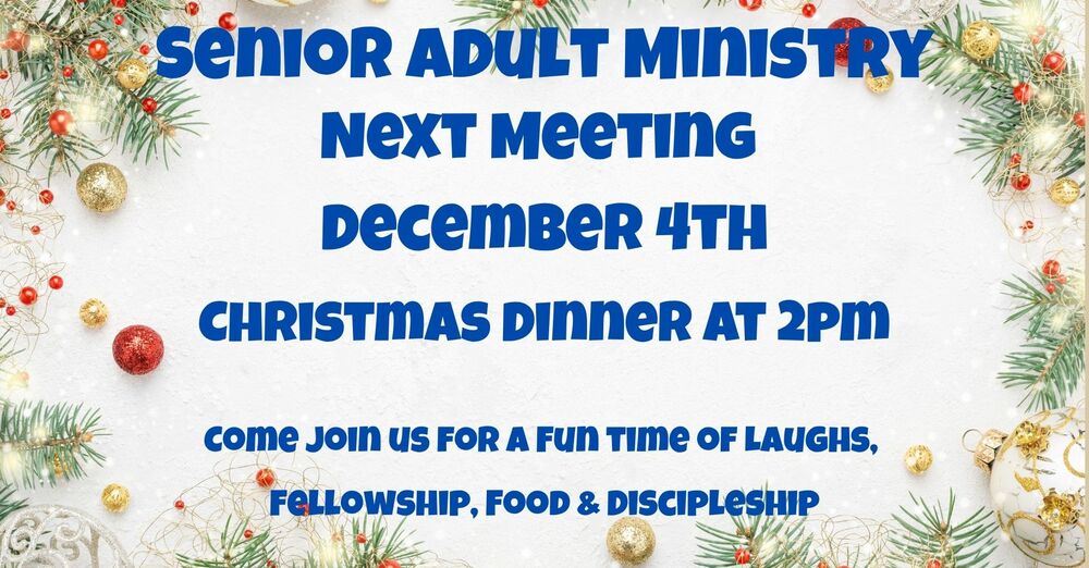 Senior Adult Ministry