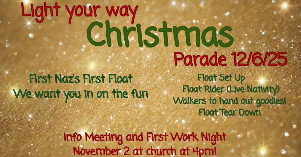 Light Your Way Christmas Parade Float