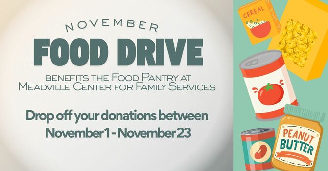 November Food Drive image