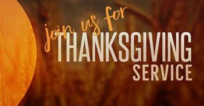 Thanksgiving Day Service