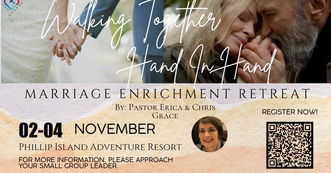 MARRIAGE ENRICHMENT RETREAT with pastors Erica & Chris Grace
