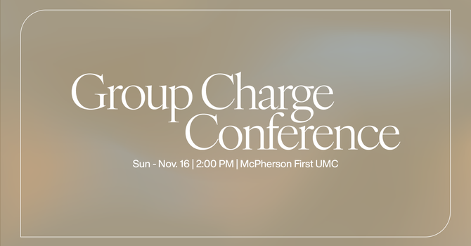 Charge Conference Group in McPherson