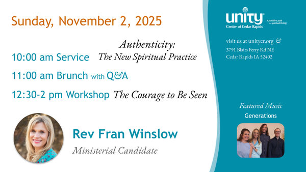 This Sunday at UnityCR