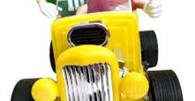 m&m's are On the Road