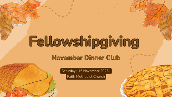 Fellowshipgiving- November Dinner Club