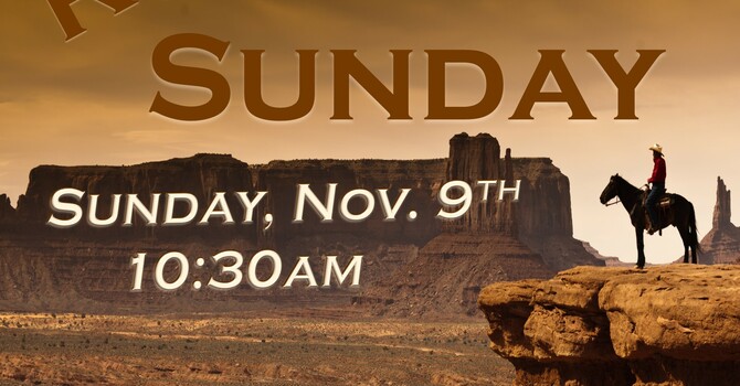 Round-Up Sunday and Lunch On The Grounds