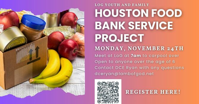 Houston Food Bank Service Event