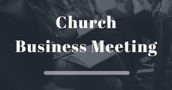 Annual Business Meeting