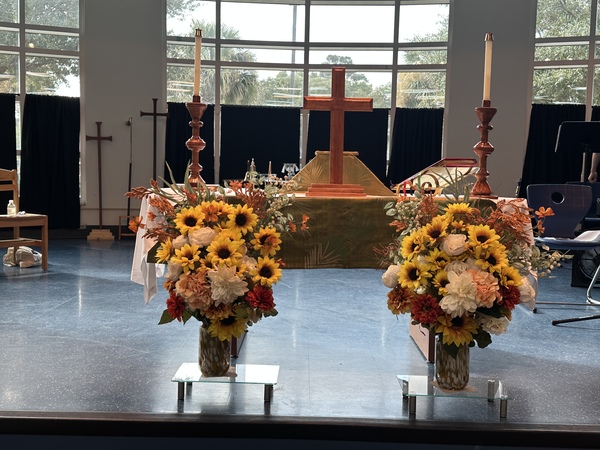 Altar Flowers October 26, 2025