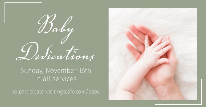 Baby Dedications