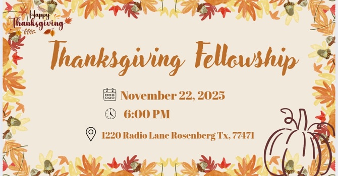 Thanksgiving Fellowship 
