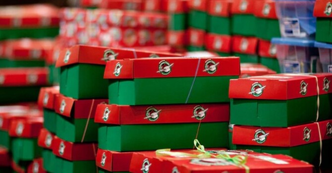 Christmas Shoe Box Drive