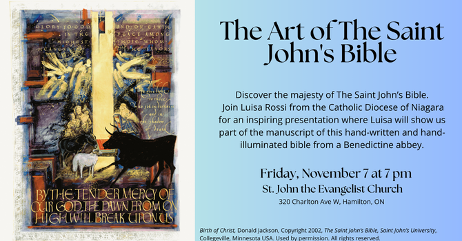 Discover the Majesty of The Saint John’s Bible.