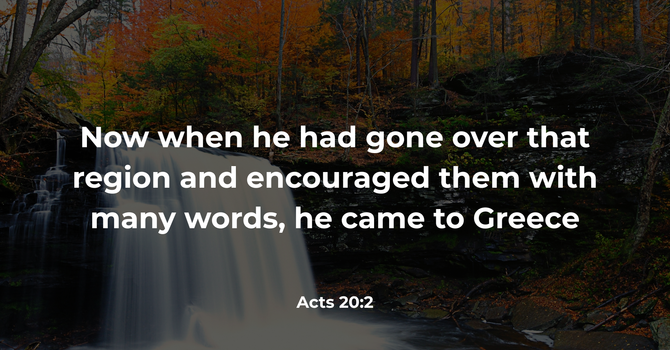 Acts 20:2 image