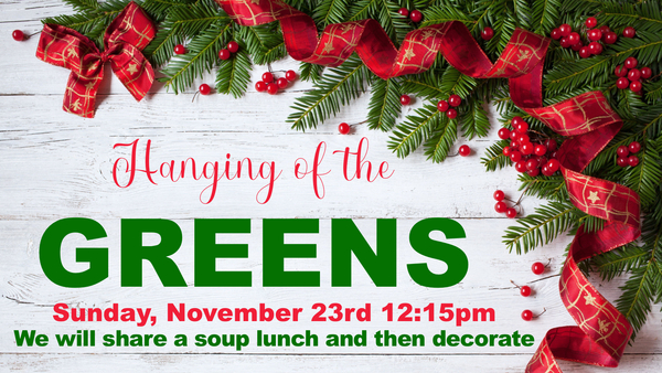 Hanging of the Greens